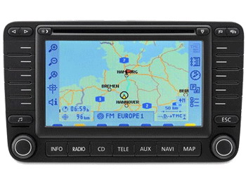 Reparatur VW Navigation MFD2 DVD **Laufwerk,Display**  